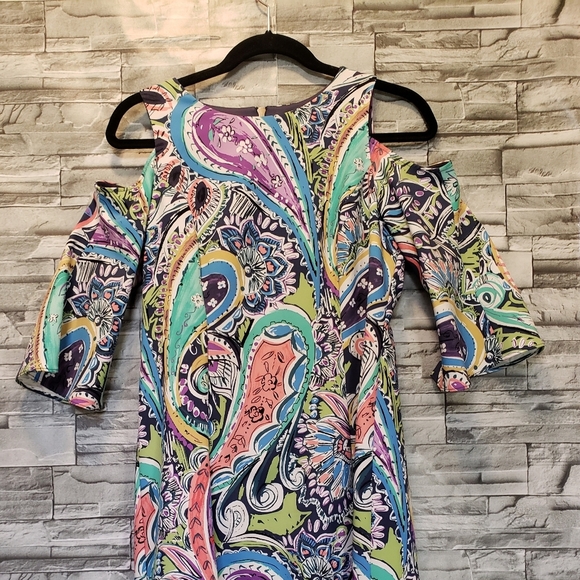 Nicole Miller abstract dress size 6 - Picture 7 of 16